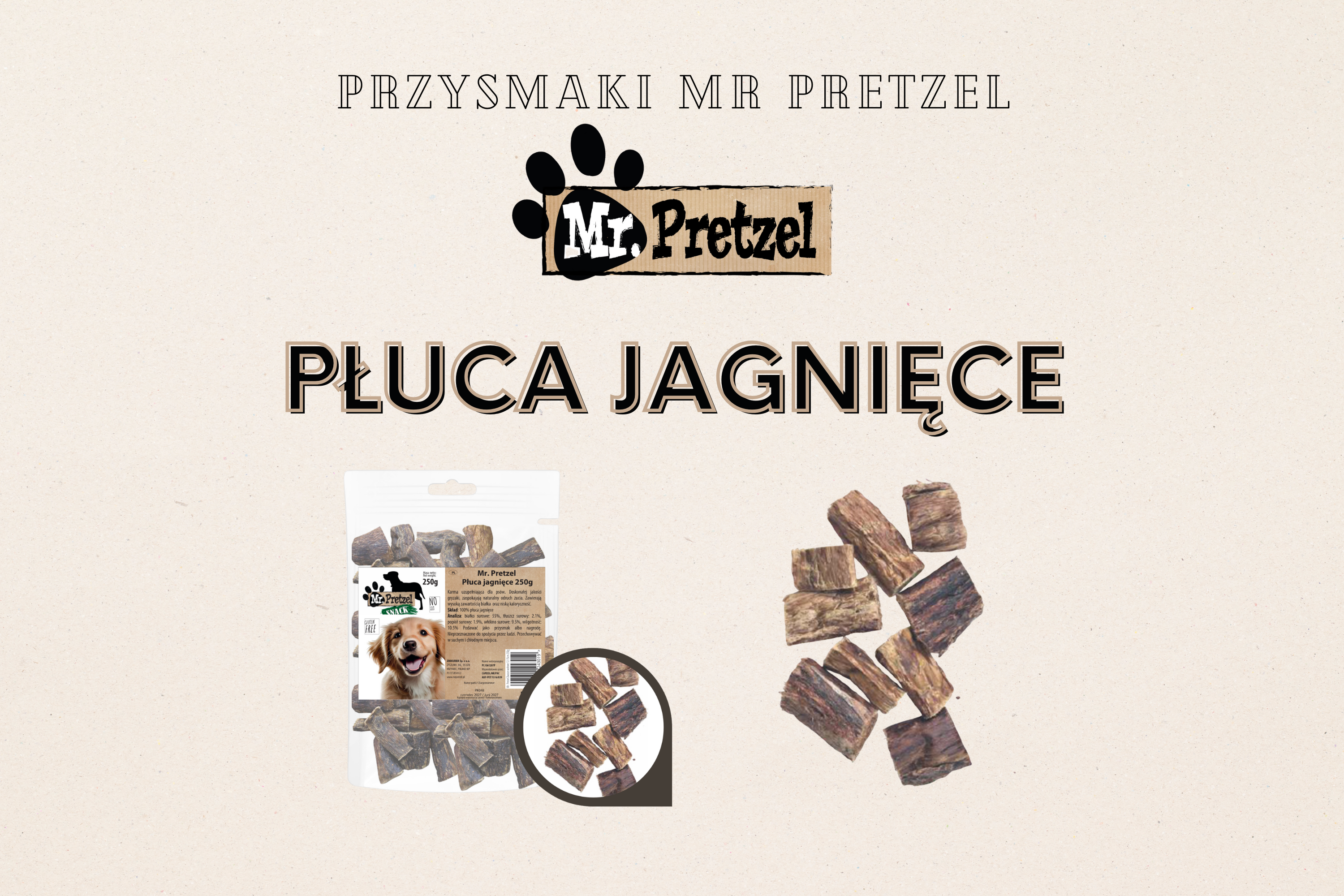 Płuca jagnięce – naturalny przysmak, który pokocha każdy pies